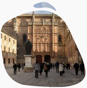 Patio de Escuelas Mayores de la Universidad de Salamanca
